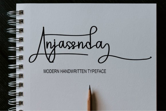 Anjassnda: A Fun and Quirky Handwritten Font for Creative Projects