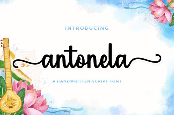 Antonela: A Script Font for Polished Branding
