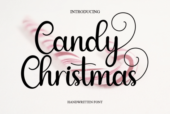 Candy Christmas: A Sweet and Adorable Typeface for Creative Campaigns