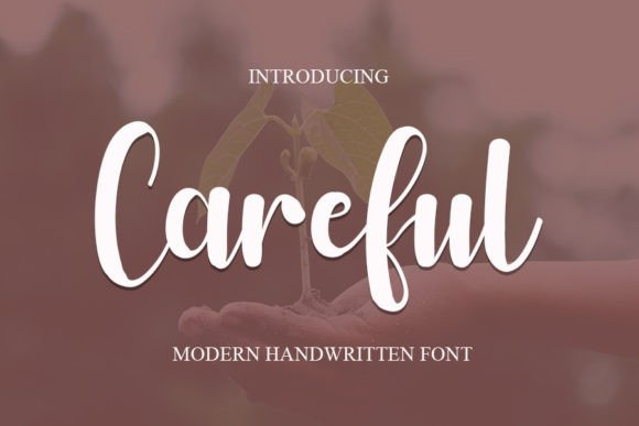 Discover Careful: A Modern Handwritten Font for Web Design