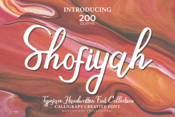 Discovering Shofiyah: A Handwritten Font for Elegant Design