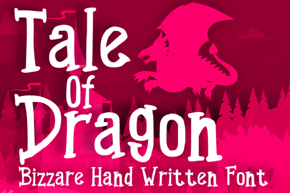 Discovering Tale of Dragon: A Charming Handwritten Font