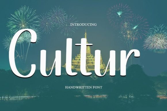 Elevate Your Brand with Cultur: A Modern Handwritten Font