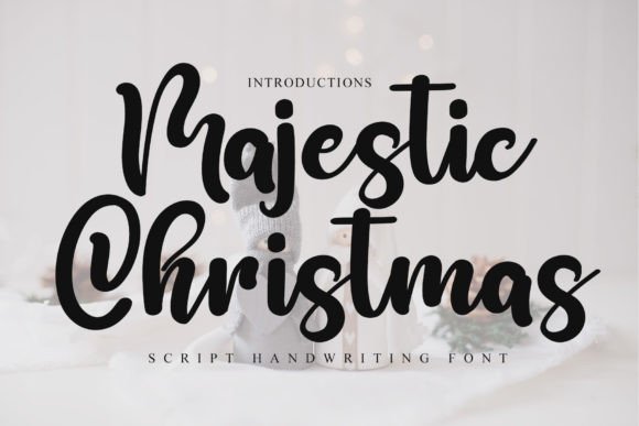 Elevate Your Editorial Design with Majestic Christmas Font