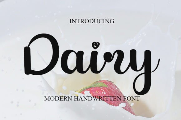 Elevate Your Web Design with Dairy Font