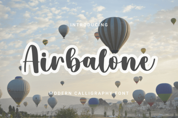 Enhance Your Brand with Airbalone Font