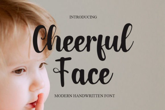 Enhance Your Brand with Cheerful Face Font