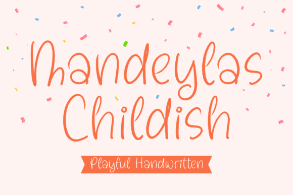 Enhance Your Brand with Mandeylas Childish Font