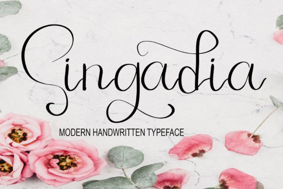 Enhance Your Brand with Singadia: A Versatile Script Font
