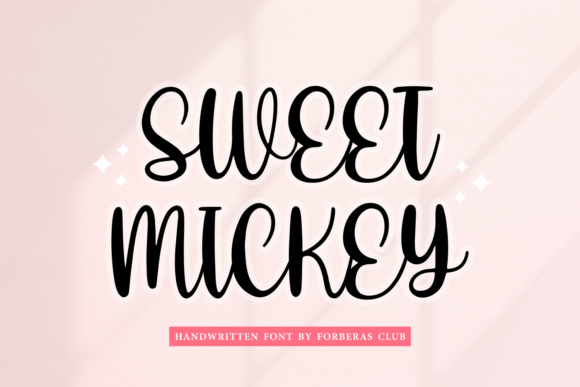 Enhance Your Brand with Sweet Mickey Font