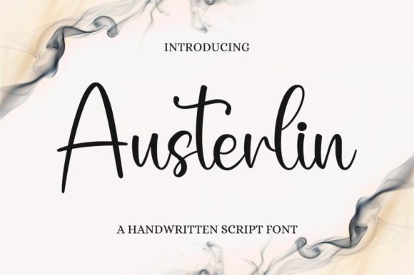 Enhance Your Campaign with Austerlin: A Timeless Handwritten Font