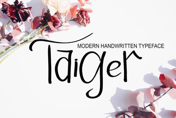 Enhance Your Web Design with Taiger: A Versatile Handwritten Font