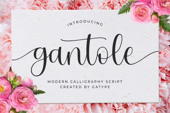 Enhancing Web Design with Gantole Font