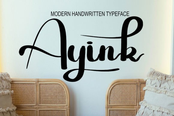 Enhancing Your Brand with Ayink: A Handwritten Font for Web Design