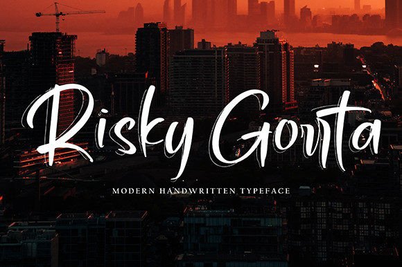 Exploring Risky Gorrta: A Versatile Handwritten Font for Branding