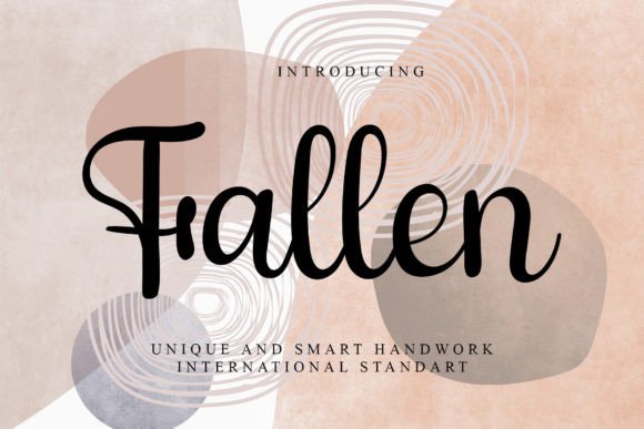 Fallen: A Handwritten Touch for Elegant Branding