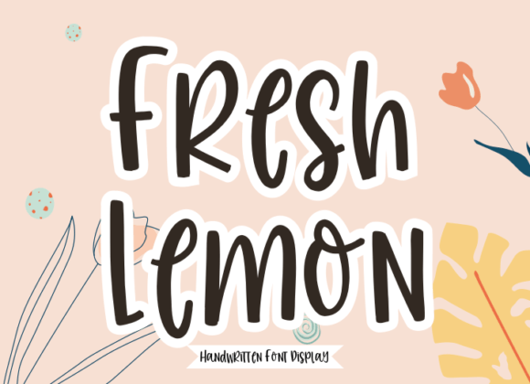 Fresh Lemon: A Versatile Script Font for Modern Campaigns