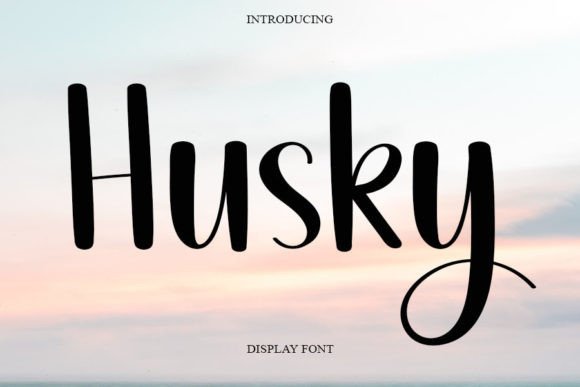 Husky: A Friendly Handwritten Font for Your Brand