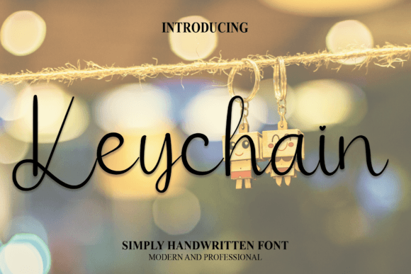Keychain: A Fun and Friendly Handwritten Font