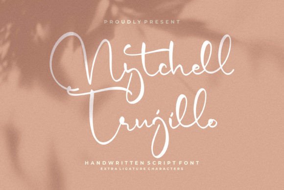 Mytchell Trujillo: A Dazzling Script Font for Your Next Campaign