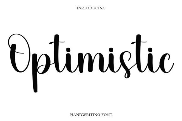 Optimistic: A Friendly Handwritten Font for Business