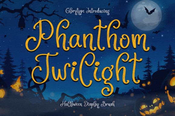 Phanthom Twilight: A Hauntingly Beautiful Script Font