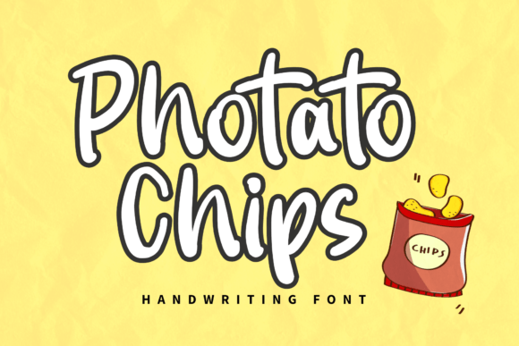 Photato Chips: A Charming Handwritten Font for Web Design