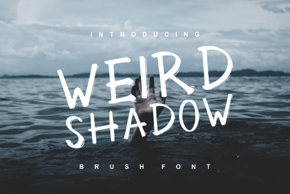 Unleash Creativity with Weird Shadow: A Quirky Handwritten Font