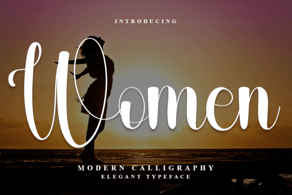 Women: A Refined Script Font for Elegant Web Design