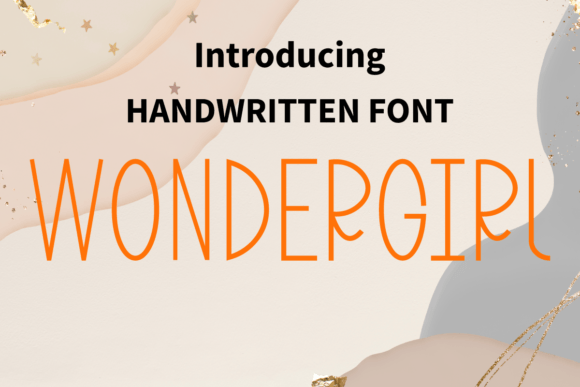 Wondergirl: A Whimsical Handwritten Font for Editorial Charm